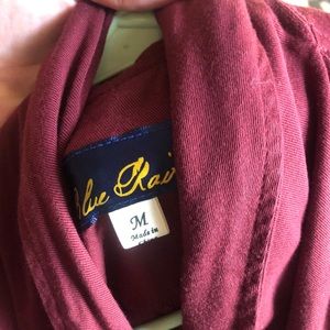 Boutique maroon vest size M